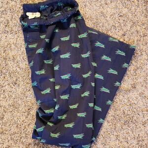 J.Crew M 100% Cotton Airplane PJ Lounge Pants EUC